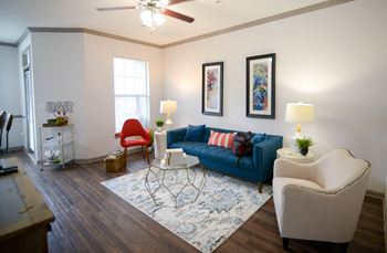 Living Room Interior at The Shallowford, Chattanooga, 37421